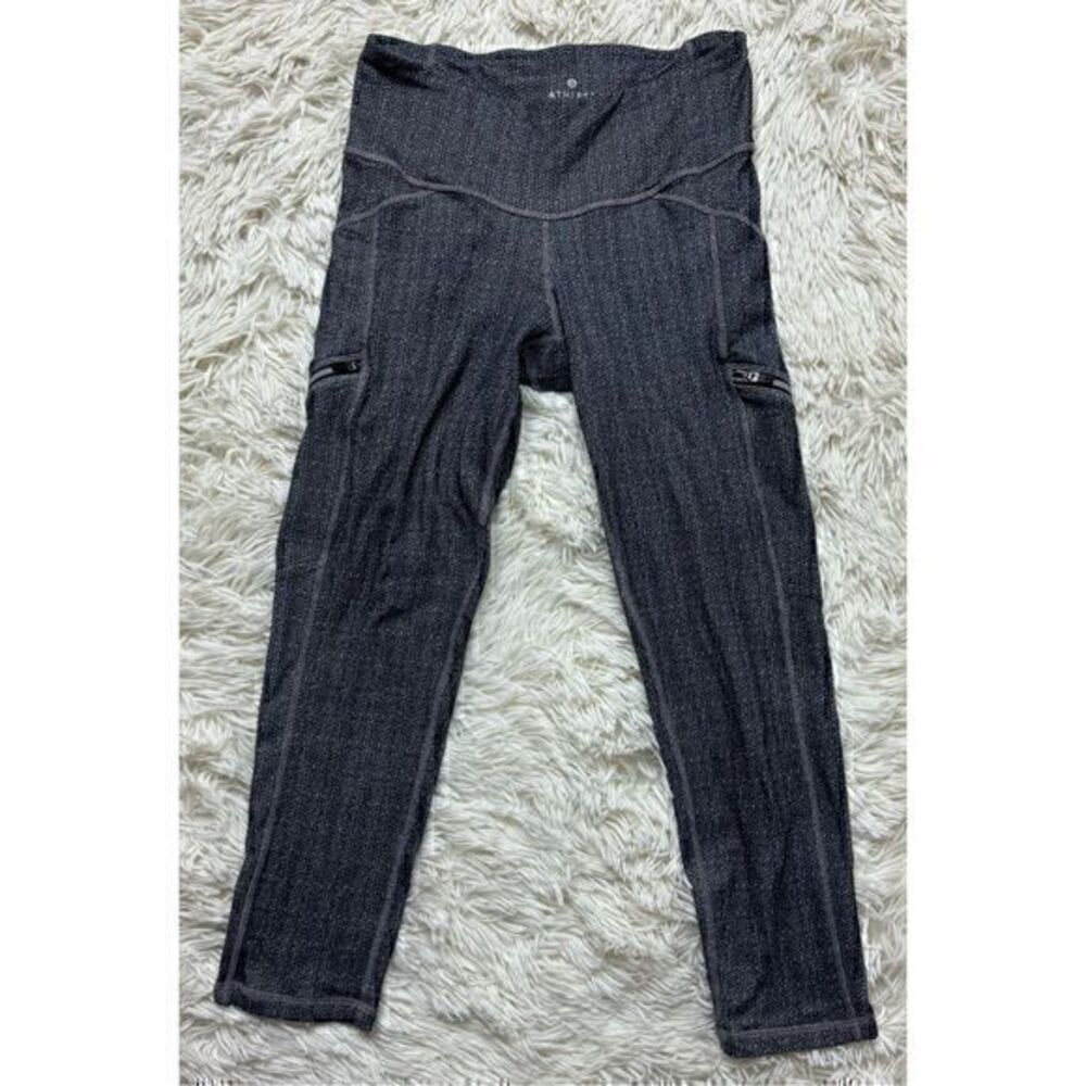 Gray Athleta Crop Leggings size XS Extra Small